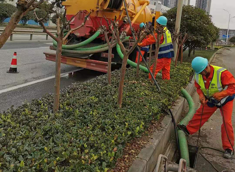 蕉岭市政管道清淤